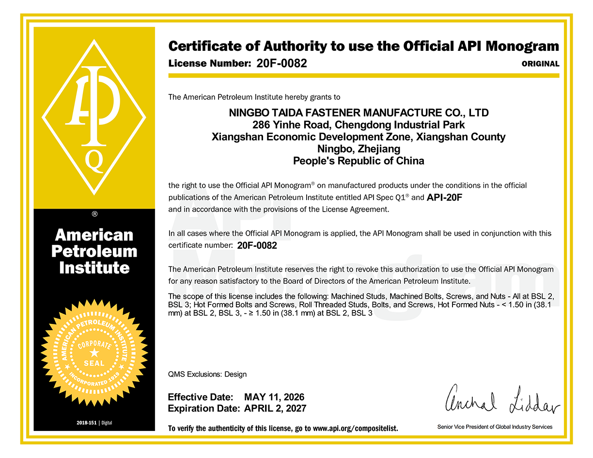 Certificate 20F-0082
